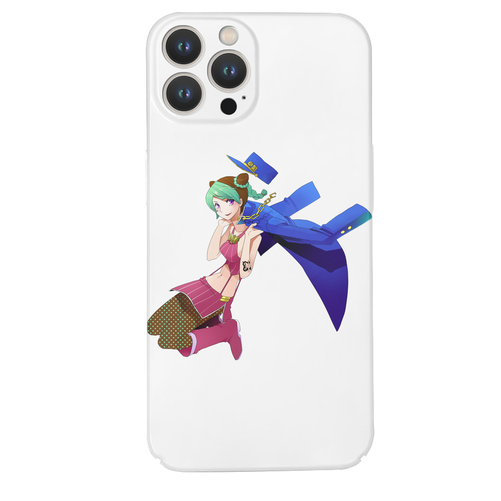 （画像用） "ジョジョの奇妙な冒険 くうじょう ジョリーン JoJo's Bizarre Adventure Jolyne Cujoh " 【iPhone 14シリーズ対応】ハードケース
